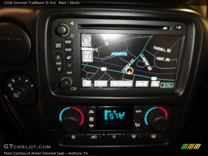 Black / Ebony 2008 Chevrolet TrailBlazer SS 4x4