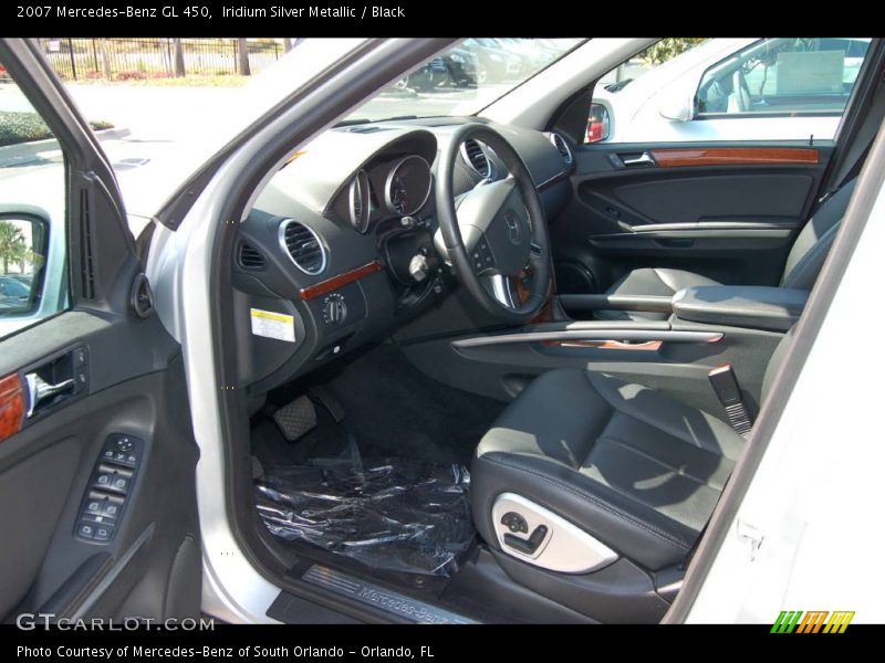 Iridium Silver Metallic / Black 2007 Mercedes-Benz GL 450