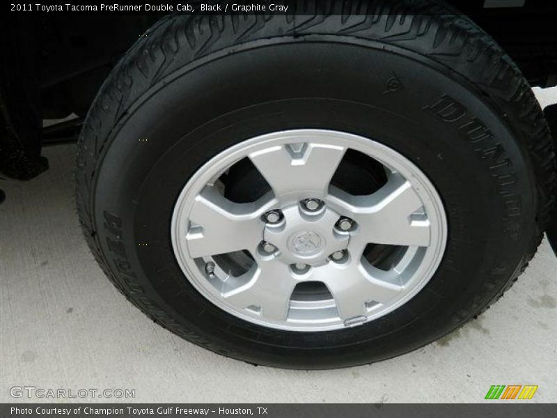 Black / Graphite Gray 2011 Toyota Tacoma PreRunner Double Cab