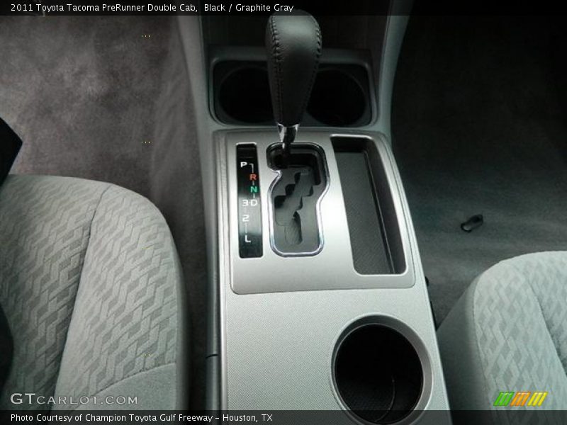 Black / Graphite Gray 2011 Toyota Tacoma PreRunner Double Cab