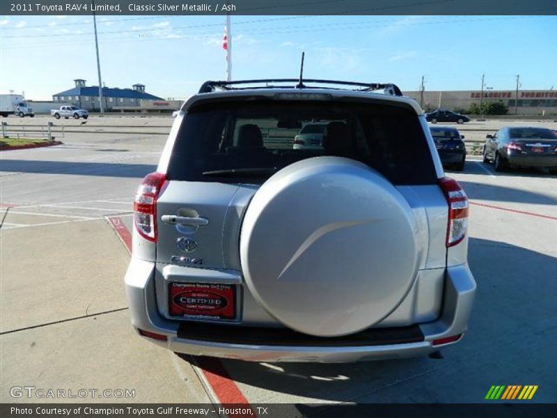 Classic Silver Metallic / Ash 2011 Toyota RAV4 Limited