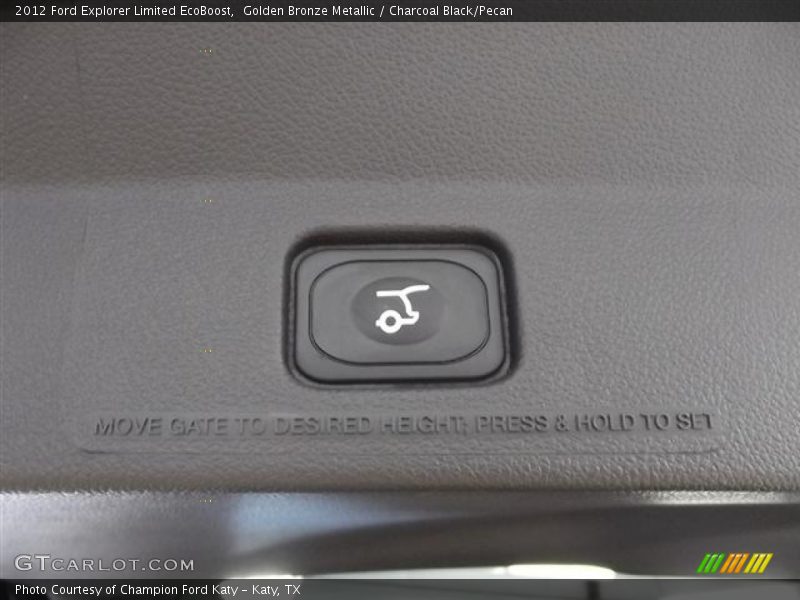 Golden Bronze Metallic / Charcoal Black/Pecan 2012 Ford Explorer Limited EcoBoost