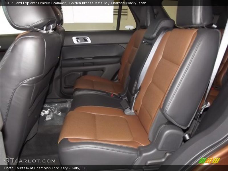  2012 Explorer Limited EcoBoost Charcoal Black/Pecan Interior