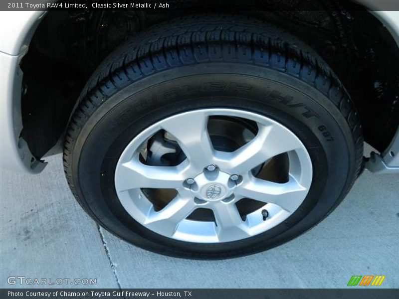 Classic Silver Metallic / Ash 2011 Toyota RAV4 Limited