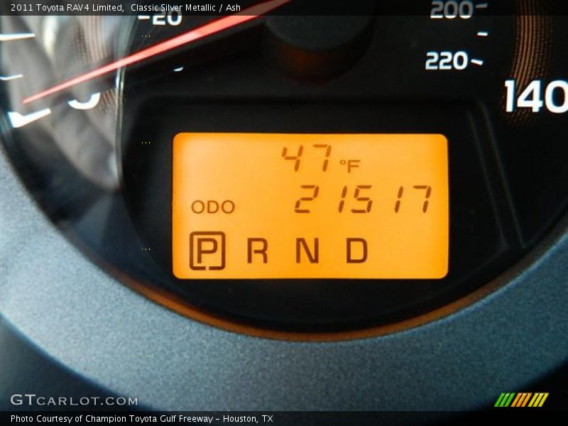 Classic Silver Metallic / Ash 2011 Toyota RAV4 Limited