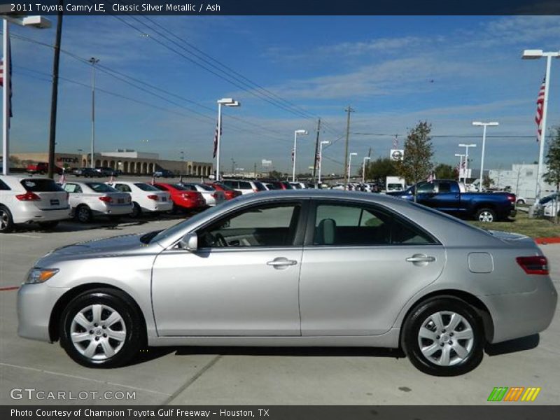 Classic Silver Metallic / Ash 2011 Toyota Camry LE