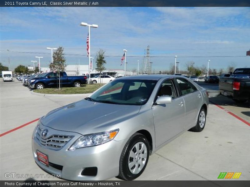 Classic Silver Metallic / Ash 2011 Toyota Camry LE