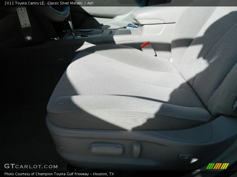 Classic Silver Metallic / Ash 2011 Toyota Camry LE