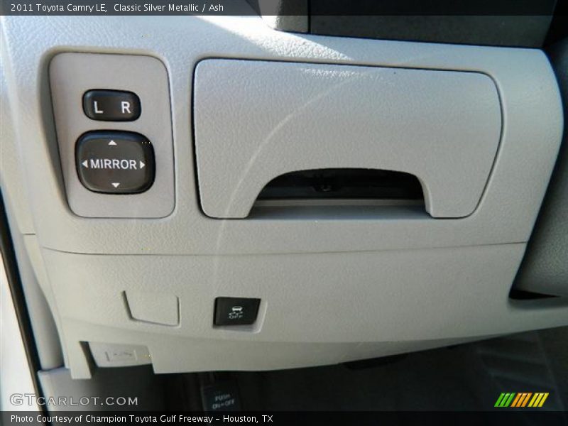 Classic Silver Metallic / Ash 2011 Toyota Camry LE