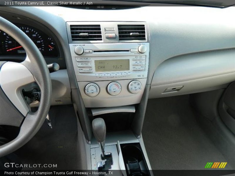 Classic Silver Metallic / Ash 2011 Toyota Camry LE