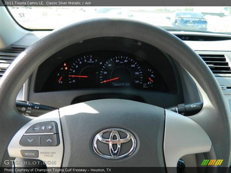 Classic Silver Metallic / Ash 2011 Toyota Camry LE