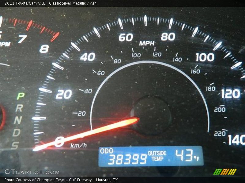 Classic Silver Metallic / Ash 2011 Toyota Camry LE