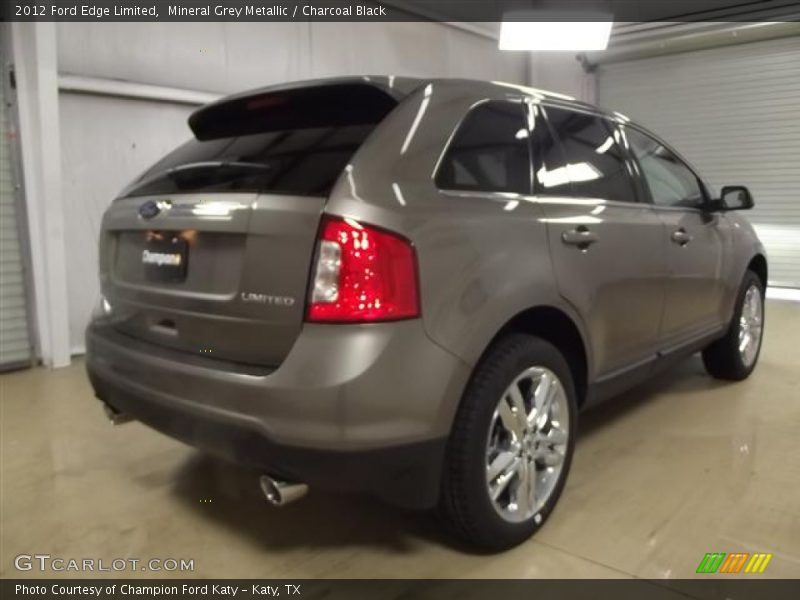 Mineral Grey Metallic / Charcoal Black 2012 Ford Edge Limited