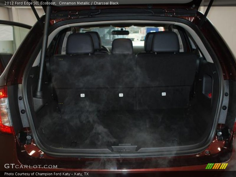 Cinnamon Metallic / Charcoal Black 2012 Ford Edge SEL EcoBoost