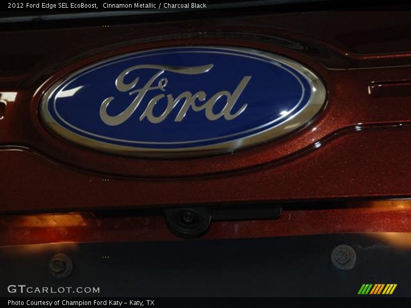 Cinnamon Metallic / Charcoal Black 2012 Ford Edge SEL EcoBoost