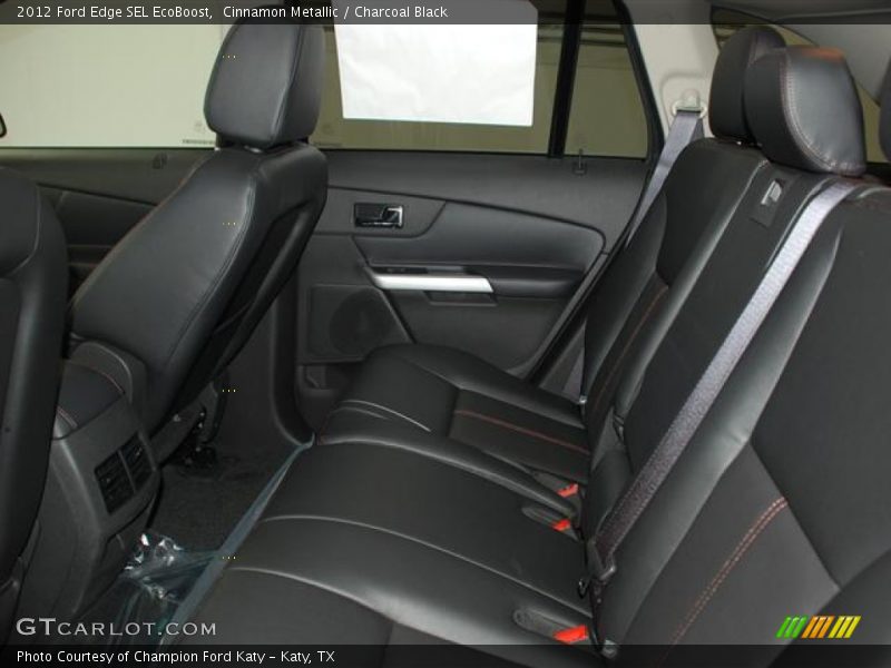 Cinnamon Metallic / Charcoal Black 2012 Ford Edge SEL EcoBoost