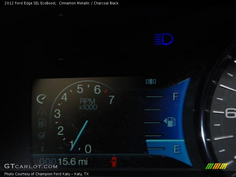 Cinnamon Metallic / Charcoal Black 2012 Ford Edge SEL EcoBoost