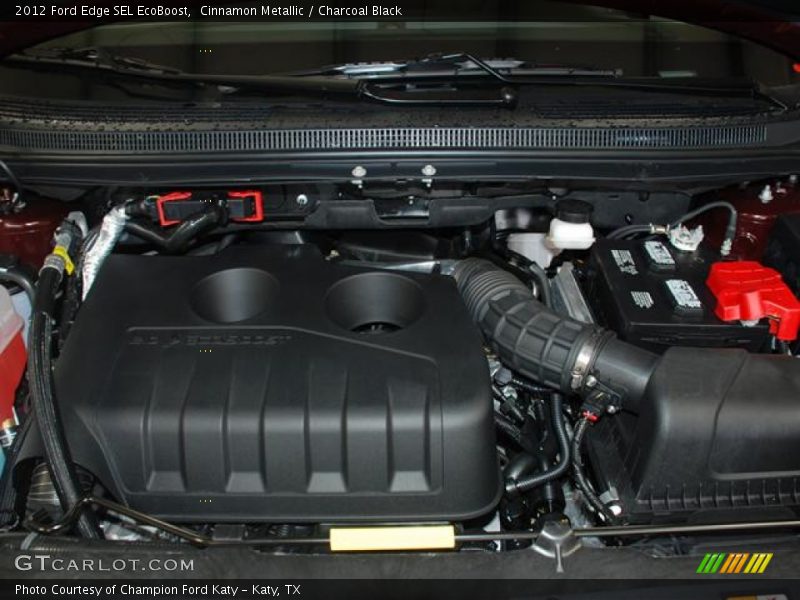 Cinnamon Metallic / Charcoal Black 2012 Ford Edge SEL EcoBoost