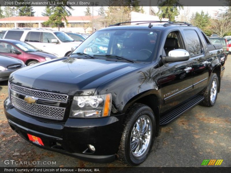 Black / Ebony 2008 Chevrolet Avalanche LTZ 4x4