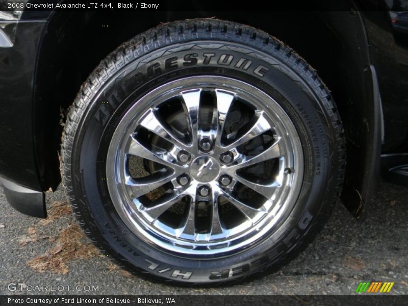 Black / Ebony 2008 Chevrolet Avalanche LTZ 4x4