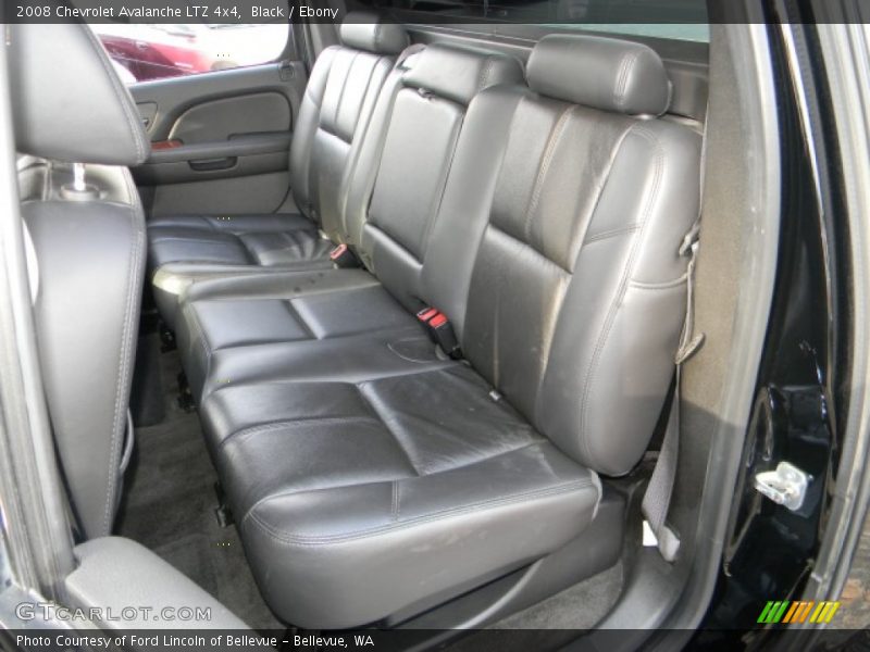 Black / Ebony 2008 Chevrolet Avalanche LTZ 4x4