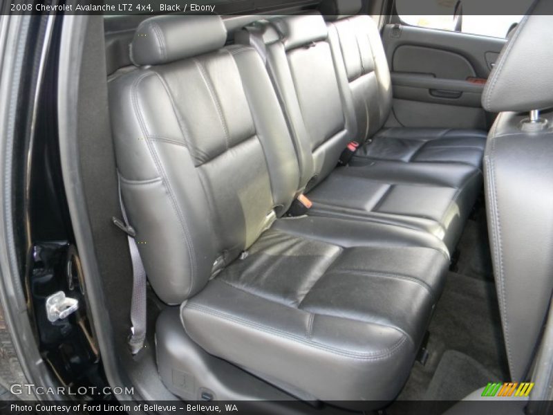 Black / Ebony 2008 Chevrolet Avalanche LTZ 4x4