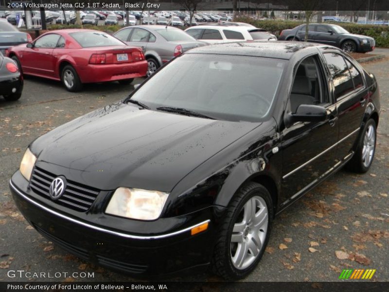 Black / Grey 2004 Volkswagen Jetta GLS 1.8T Sedan