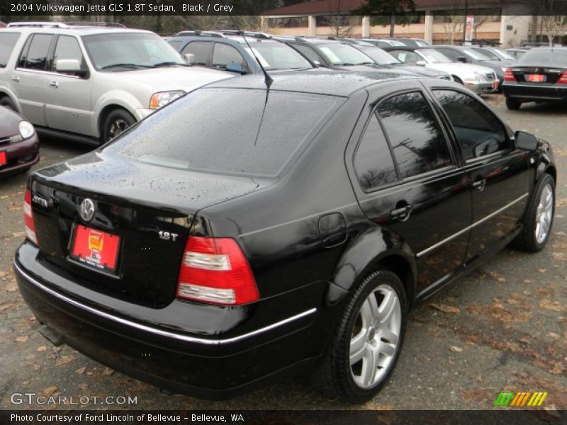 Black / Grey 2004 Volkswagen Jetta GLS 1.8T Sedan