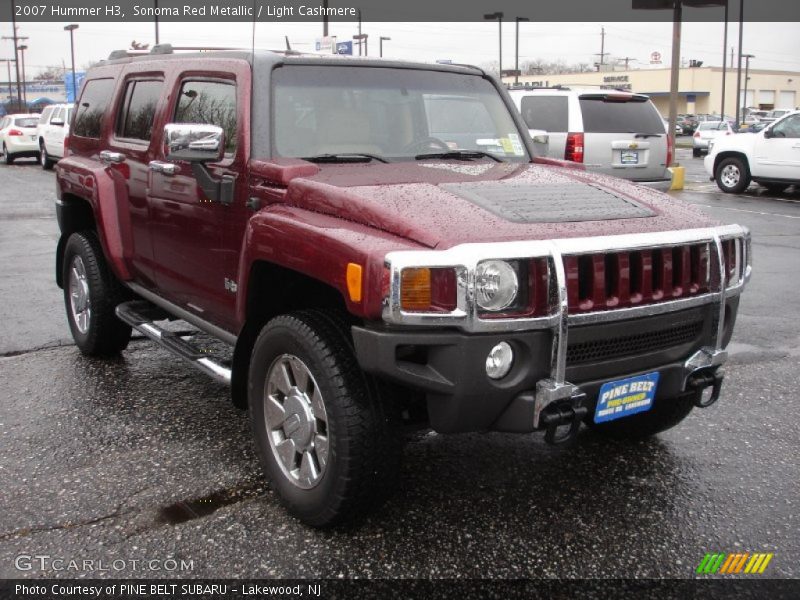 Sonoma Red Metallic / Light Cashmere 2007 Hummer H3