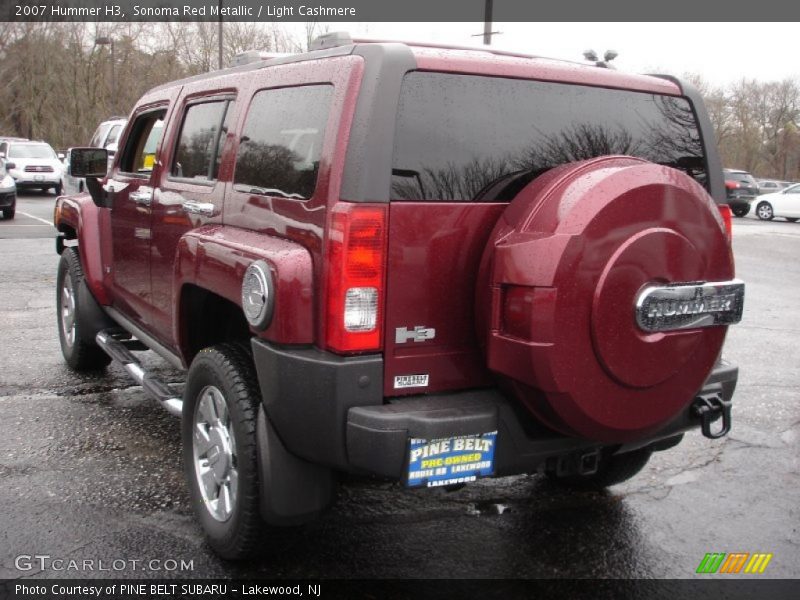 Sonoma Red Metallic / Light Cashmere 2007 Hummer H3