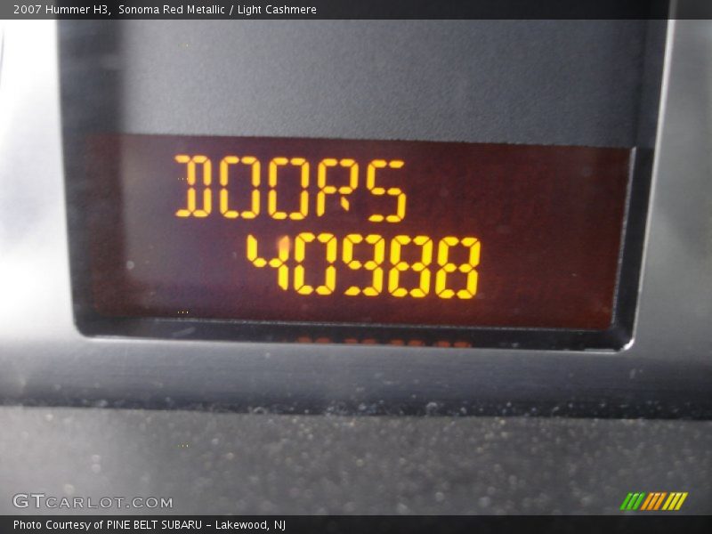 Sonoma Red Metallic / Light Cashmere 2007 Hummer H3