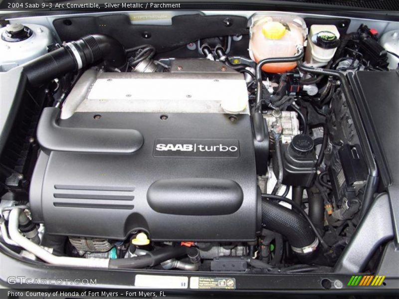  2004 9-3 Arc Convertible Engine - 2.0 Liter Turbocharged DOHC 16-Valve 4 Cylinder