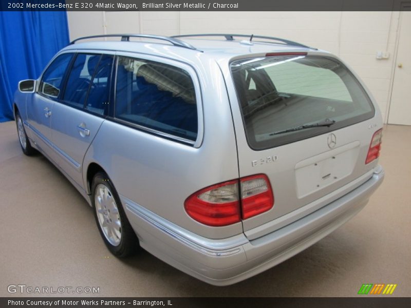 Brilliant Silver Metallic / Charcoal 2002 Mercedes-Benz E 320 4Matic Wagon