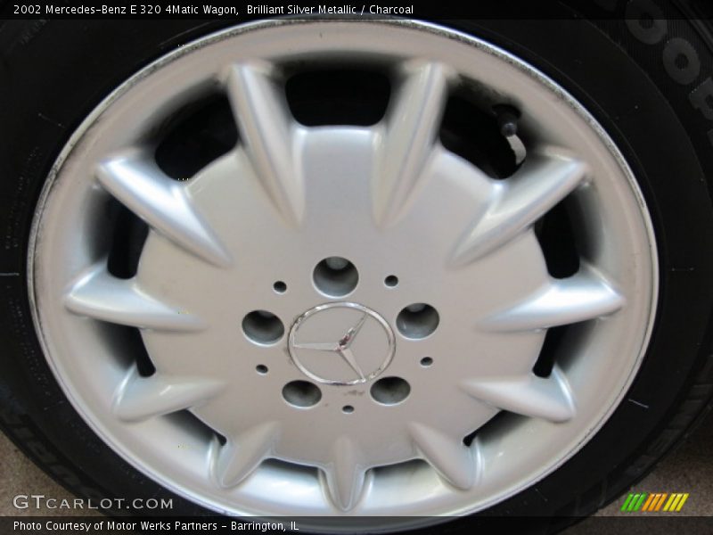 Brilliant Silver Metallic / Charcoal 2002 Mercedes-Benz E 320 4Matic Wagon