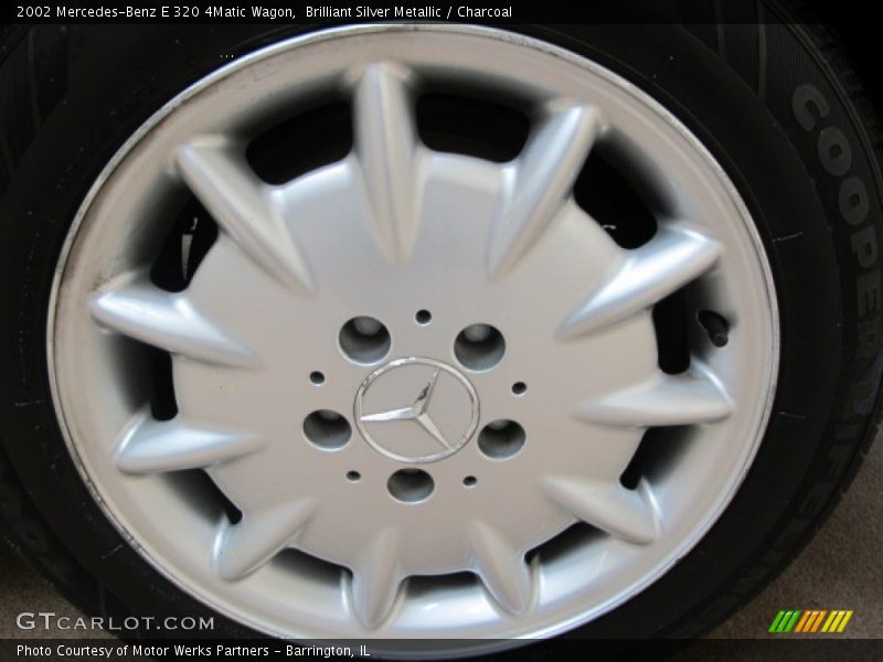 Brilliant Silver Metallic / Charcoal 2002 Mercedes-Benz E 320 4Matic Wagon