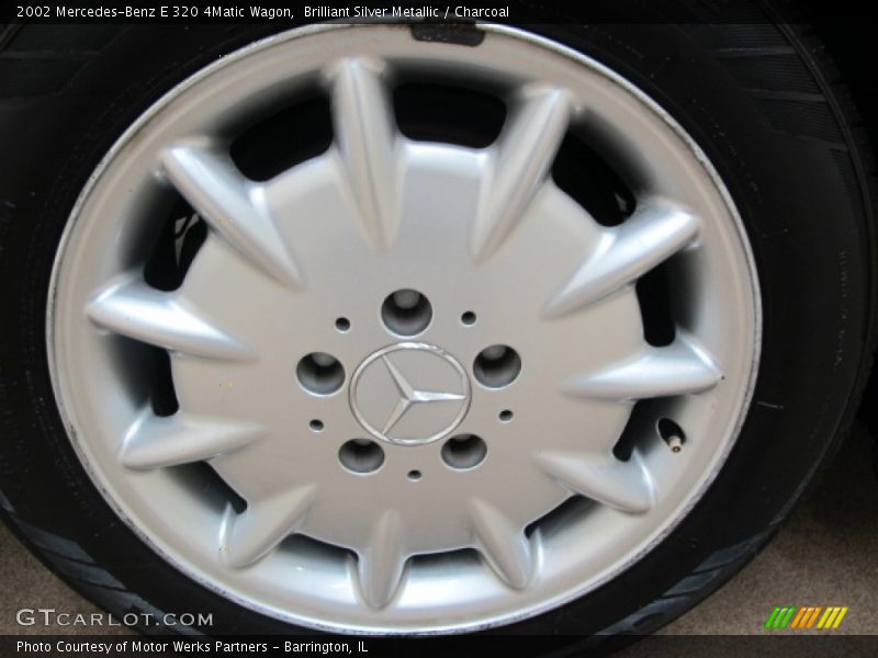 Brilliant Silver Metallic / Charcoal 2002 Mercedes-Benz E 320 4Matic Wagon