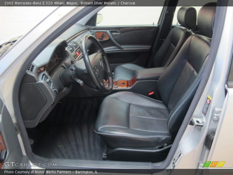  2002 E 320 4Matic Wagon Charcoal Interior