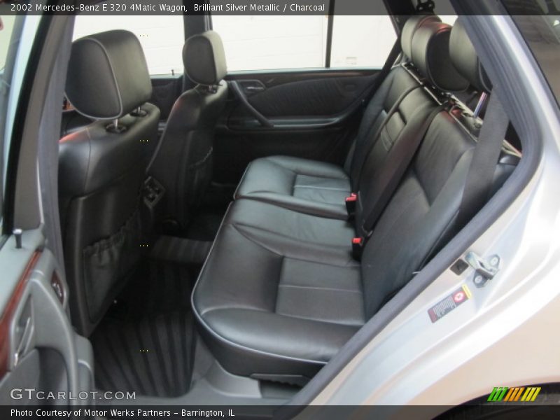  2002 E 320 4Matic Wagon Charcoal Interior