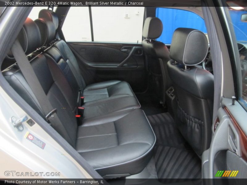 Brilliant Silver Metallic / Charcoal 2002 Mercedes-Benz E 320 4Matic Wagon