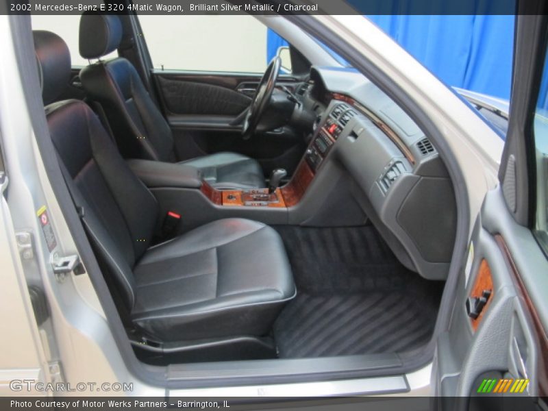  2002 E 320 4Matic Wagon Charcoal Interior