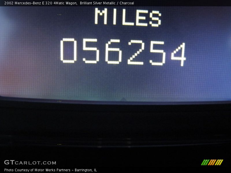Brilliant Silver Metallic / Charcoal 2002 Mercedes-Benz E 320 4Matic Wagon