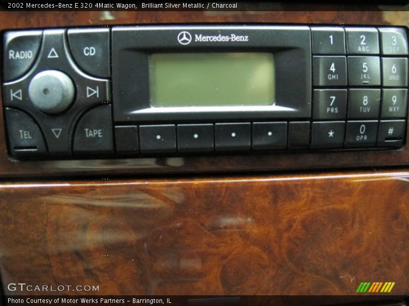 Audio System of 2002 E 320 4Matic Wagon