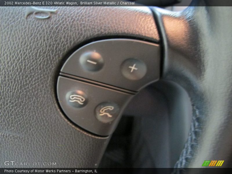 Brilliant Silver Metallic / Charcoal 2002 Mercedes-Benz E 320 4Matic Wagon