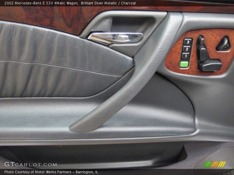 Brilliant Silver Metallic / Charcoal 2002 Mercedes-Benz E 320 4Matic Wagon