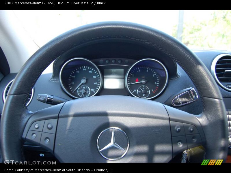 Iridium Silver Metallic / Black 2007 Mercedes-Benz GL 450