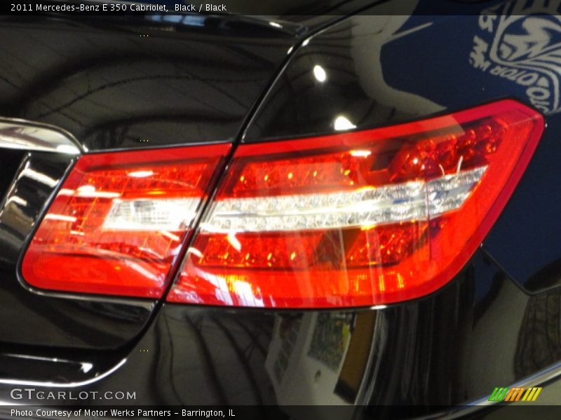 Black / Black 2011 Mercedes-Benz E 350 Cabriolet