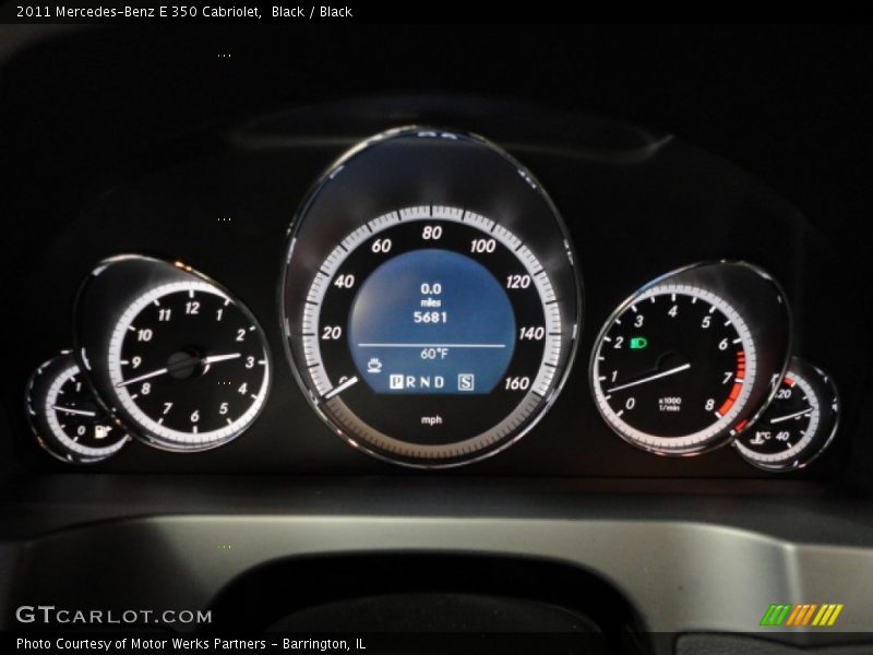 Black / Black 2011 Mercedes-Benz E 350 Cabriolet