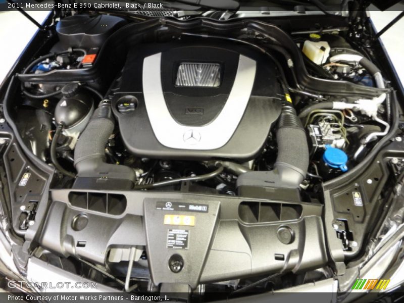 Black / Black 2011 Mercedes-Benz E 350 Cabriolet