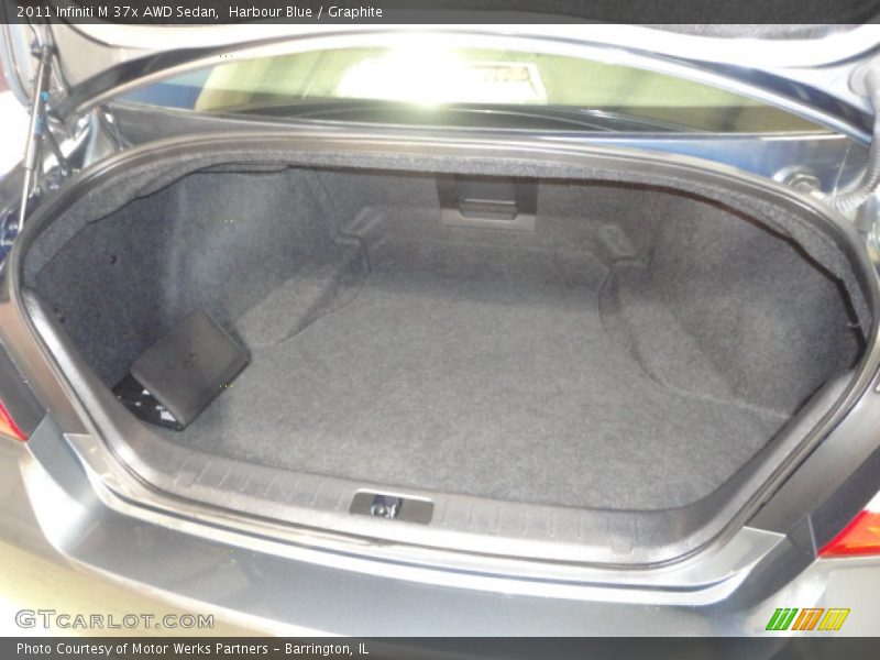 Harbour Blue / Graphite 2011 Infiniti M 37x AWD Sedan