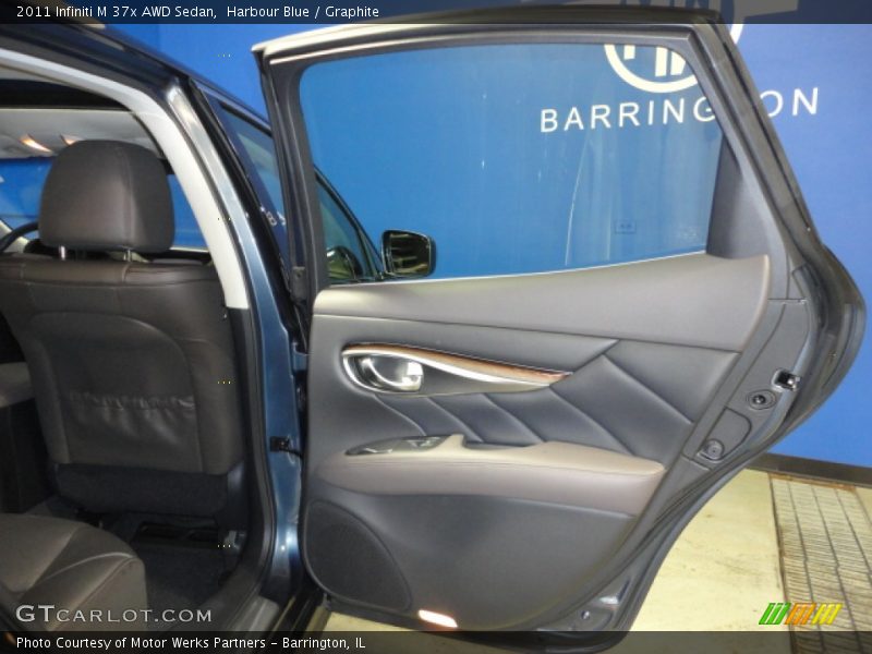 Harbour Blue / Graphite 2011 Infiniti M 37x AWD Sedan